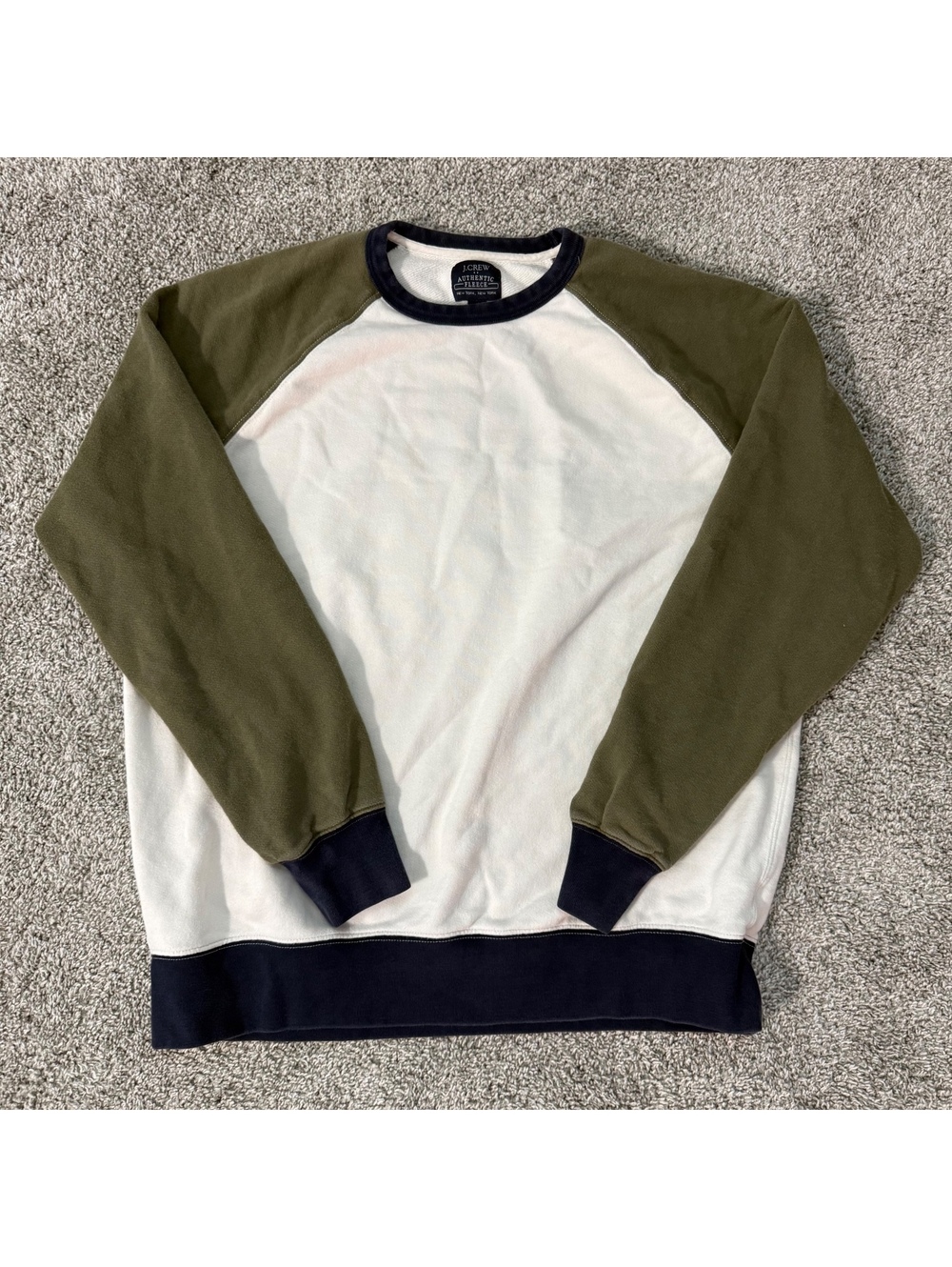 J.Crew Authentic Fleece Crewneck Sweatshirt XL